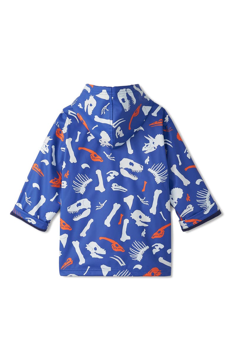 Hatley Kids' Waterproof Dino Fossils Zip Jacket, Alternate, color, 