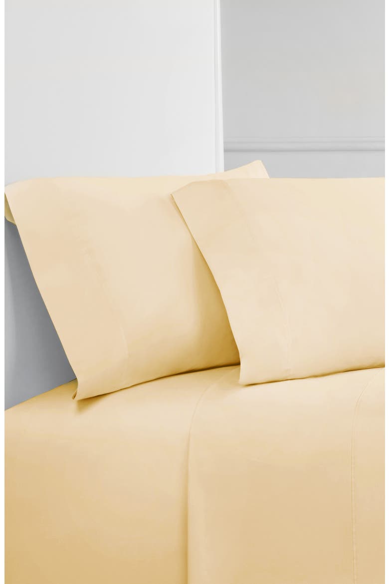 Pleat Detail 400 Thread Count Sheet Set with Bonus Pillowcases ...