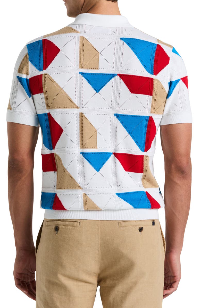 Original Penguin Multicolor Jacquard Polo, Alternate, color, 