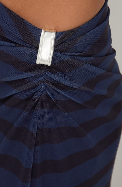 Vix Paula Hermanny Harmonie Amira Cover-up Skirt In Blue