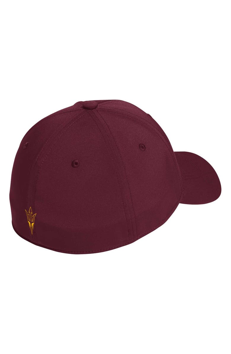 adidas Men's adidas Maroon Arizona State Sun Devils Locker Room Logo Flex Hat, Alternate, color, Maroon