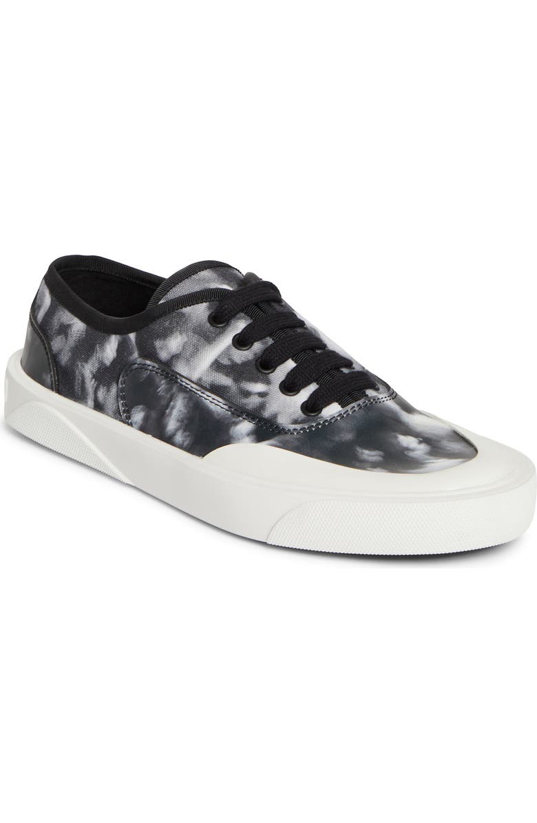 Christian Louboutin Moises Print Tactical Skate Sneaker, Main, color, B030-Black White