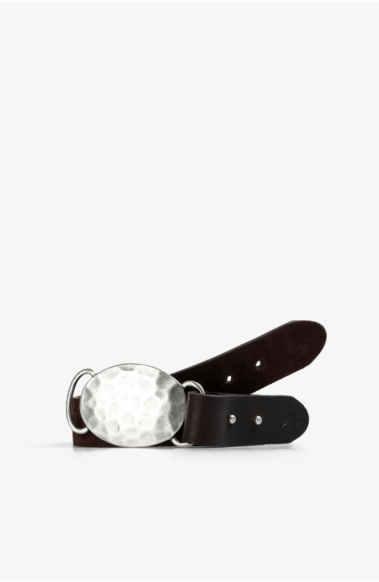 Scalpers Doublelayer Belt, Main, color, Darkbrown