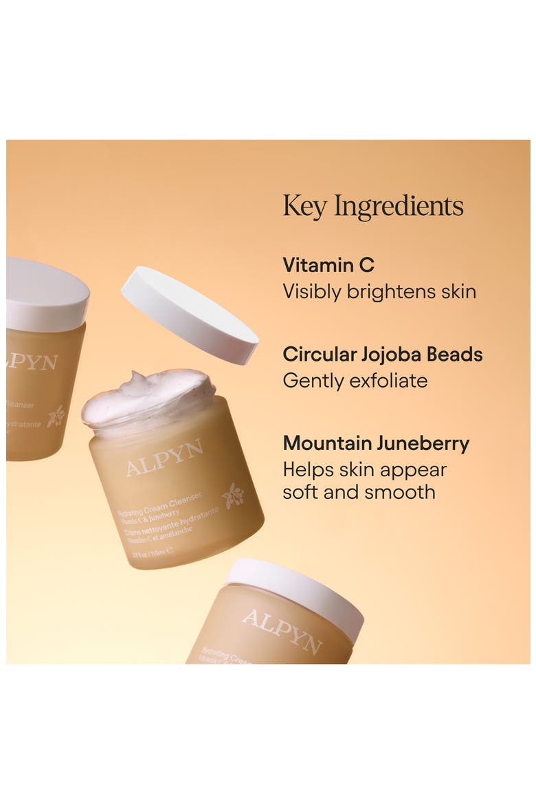 Hydrating Cream Cleanser with Vitamin C & Juneberry, Alternate, color, NO COLOR