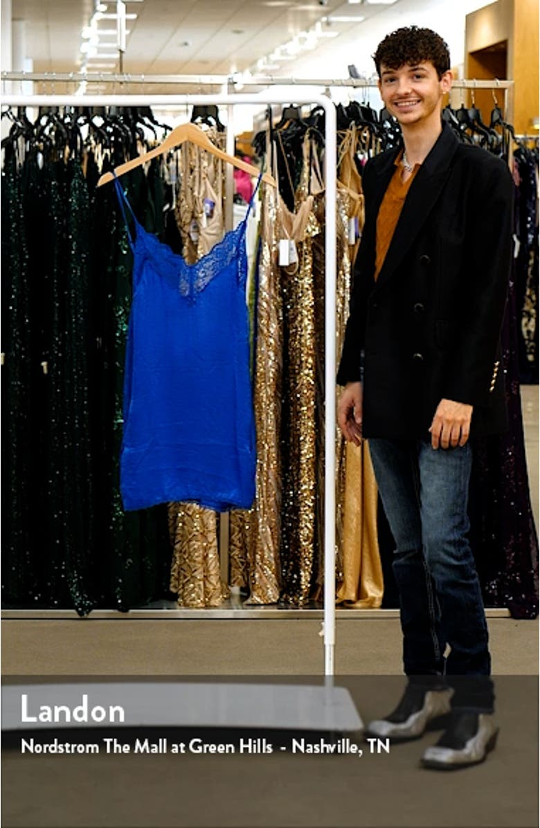 Lace Trim Chemise, sales video thumbnail