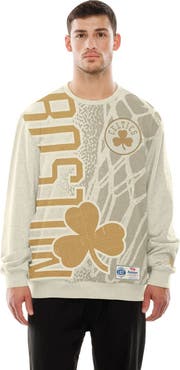 New Era Men's New Era Tan Boston Celtics 2025/26 City Edition Sweatshirt