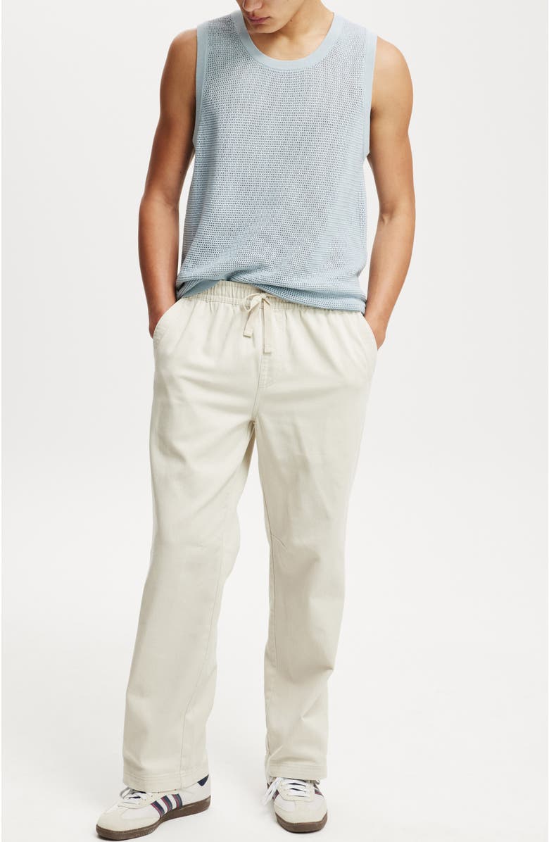 Cotton On Baggy Casual Pant, Alternate, color, Light Stone
