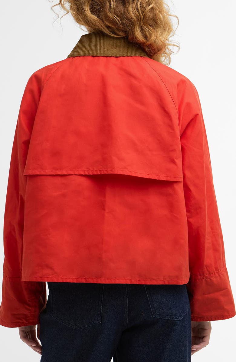 Barbour Mackworth Casual Jacket, Alternate, color, Vermillion/ Dress