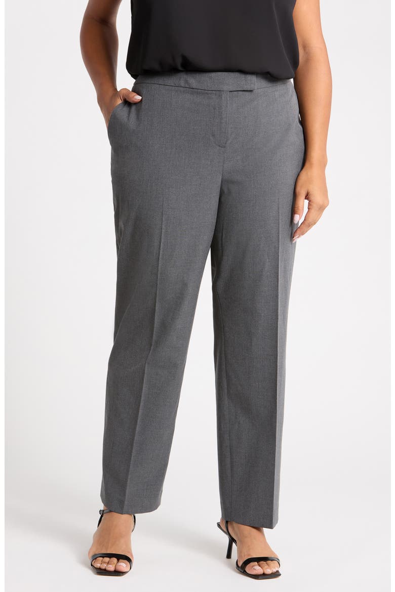 Washable Claire Straight Leg Pants, Main, color, MODERN CHARCOAL