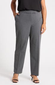 KASPER Washable Claire Straight Leg Pants