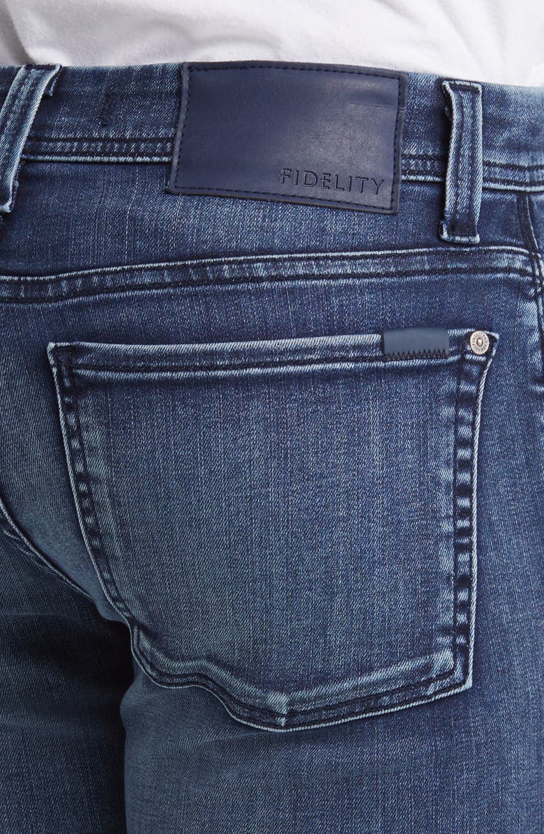 Fidelity Denim Jimmy Slim Straight Leg Jeans, Alternate, color, 