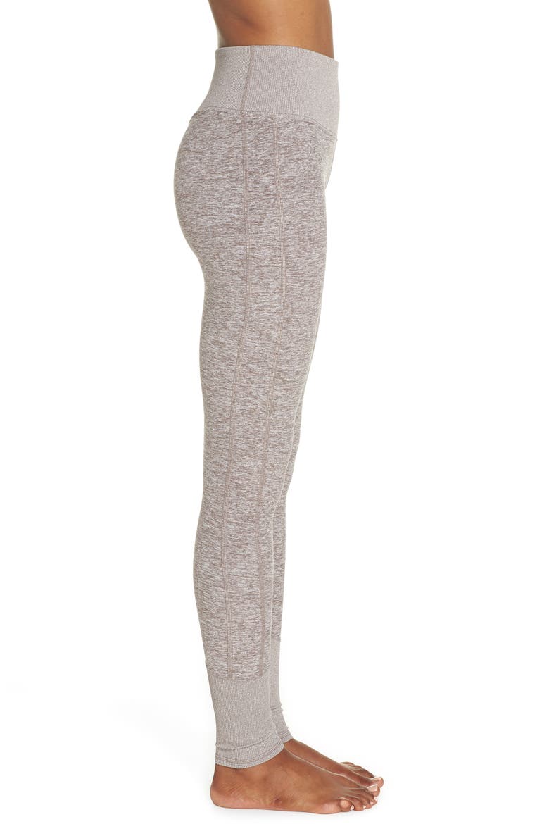High Waist Lounge Leggings, Alternate, color, GRAVEL HEATHER
