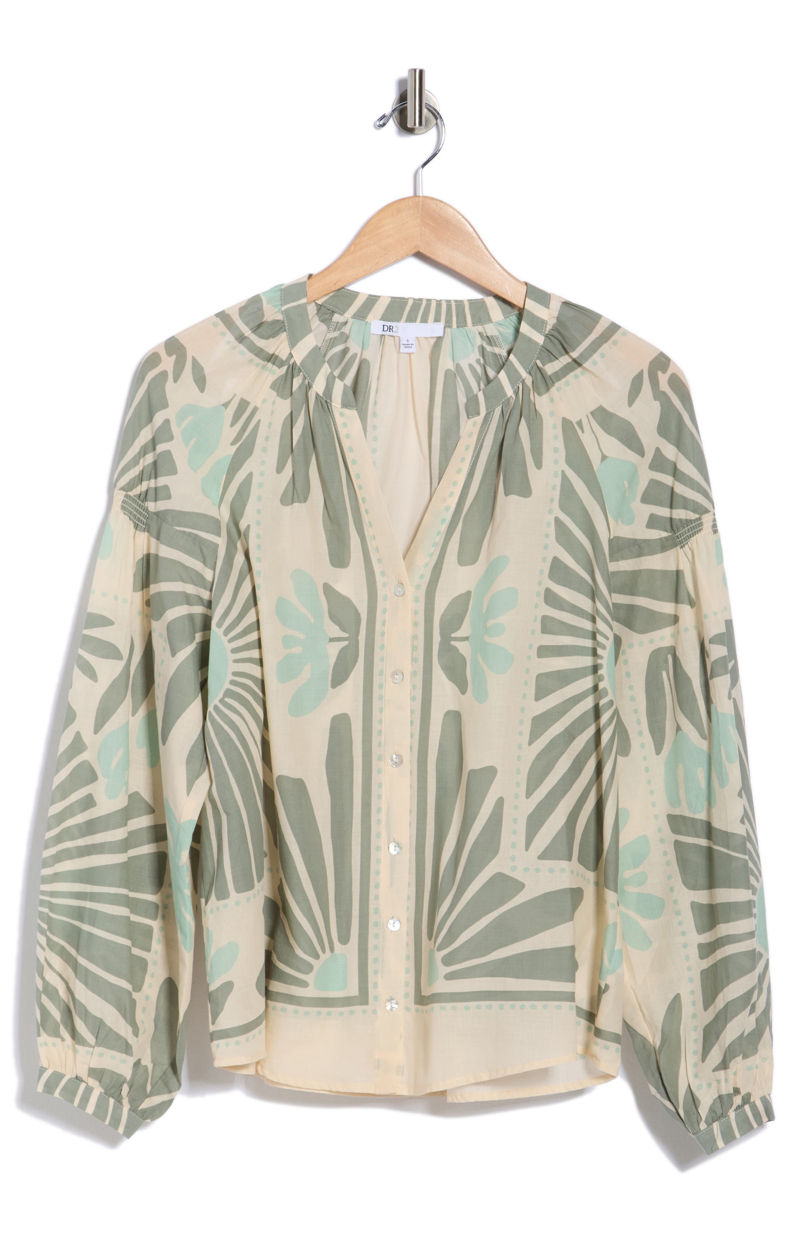 DR2 by Daniel Rainn Long Sleeve Cotton Top