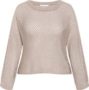 City Chic Open Stitch Sweater