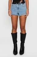 Princess Polly Top Tier Ripped Denim Cutoff Shorts