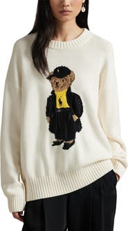 Polo Ralph Lauren Polo Bear Cotton Crewneck Sweater