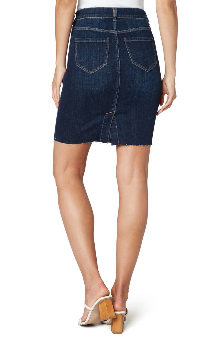 Liverpool Los Angeles Liverpool Gia Pull-On Denim Pencil Skirt, Alternate, color,