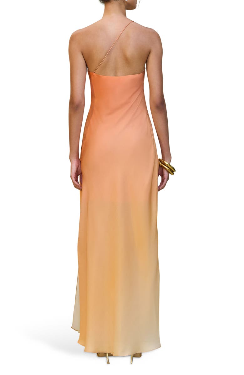 Cult Gaia Valerie One-Shoulder Maxi Dress, Alternate, color, Ombre