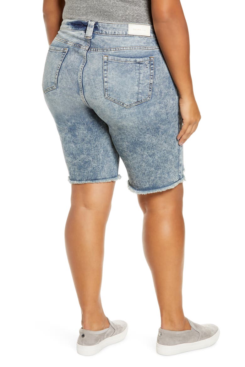 Cutoff Bermuda Shorts, Alternate, color, FLO