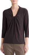 KASPER Knot Front Top