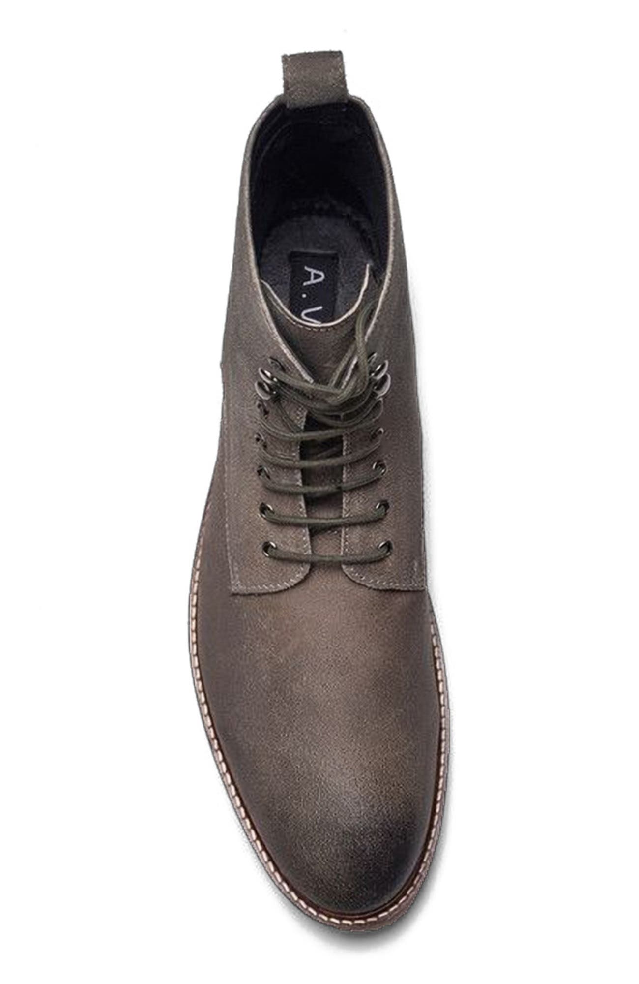 Summit Lace-up Boot, Alternate, color, Grey Leather