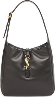 Saint Laurent Small Le 5 À 7 Leather Shoulder Bag