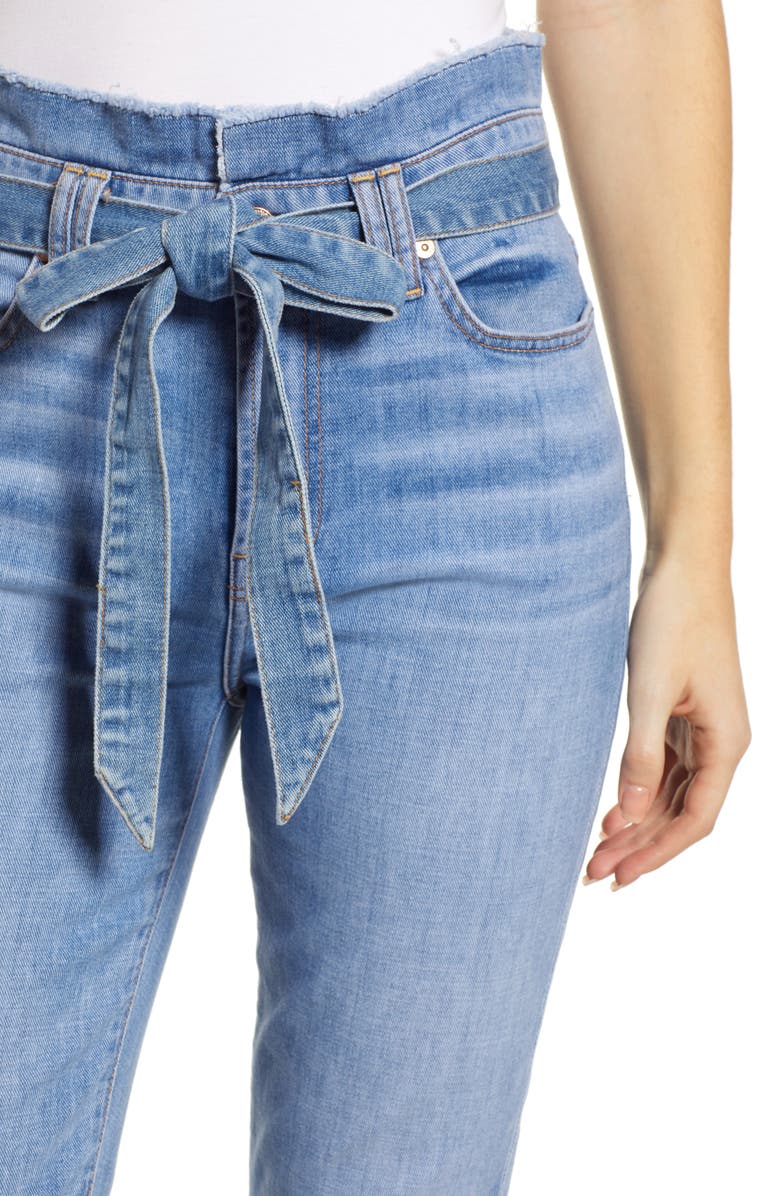 7 For All Mankind <sup>®</sup> Paperbag Waist Jeans, Alternate, color, 