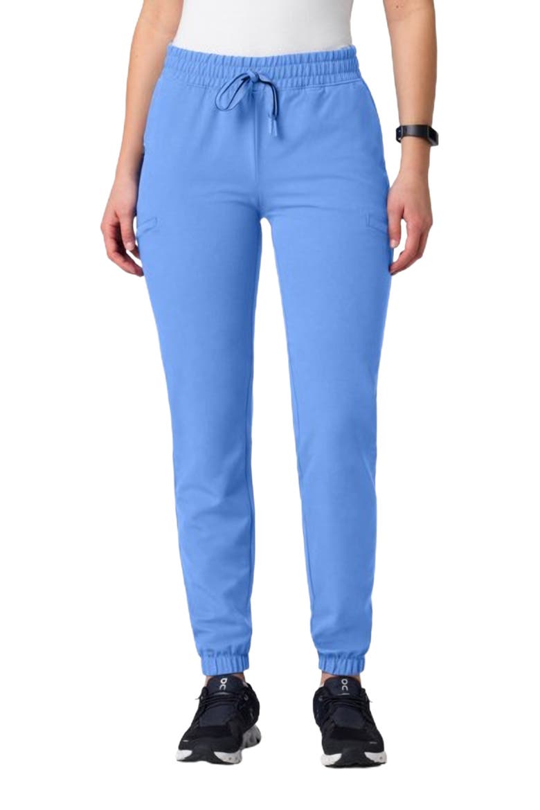 Jace Women's 7-Pocket Skinny Scrub Jogger, Main, color, Ceil Blue