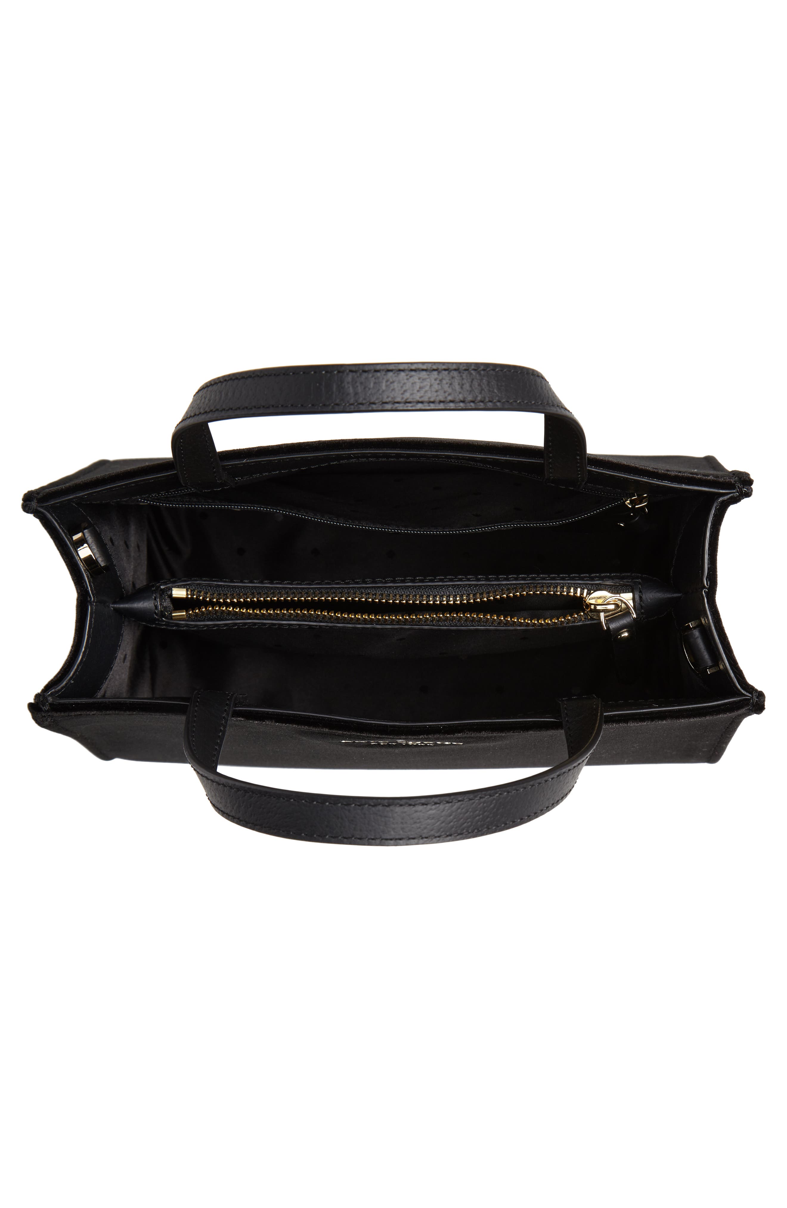 Kate Spade New York thompson street - sam velvet satchel, Alternate, color, 