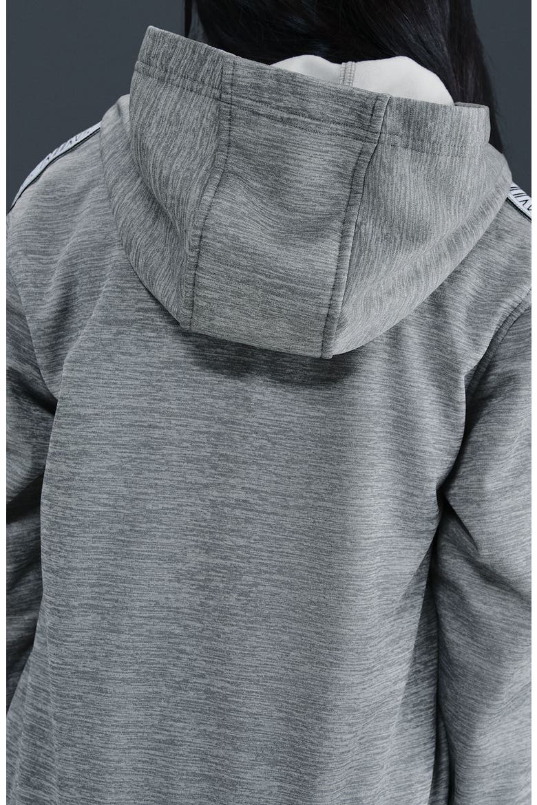 Kids' Sportswear Club Dri-FIT Fleece Hoodie, Alternate, color, 063 SMOKE GREY/GREY/HTR/WHITE