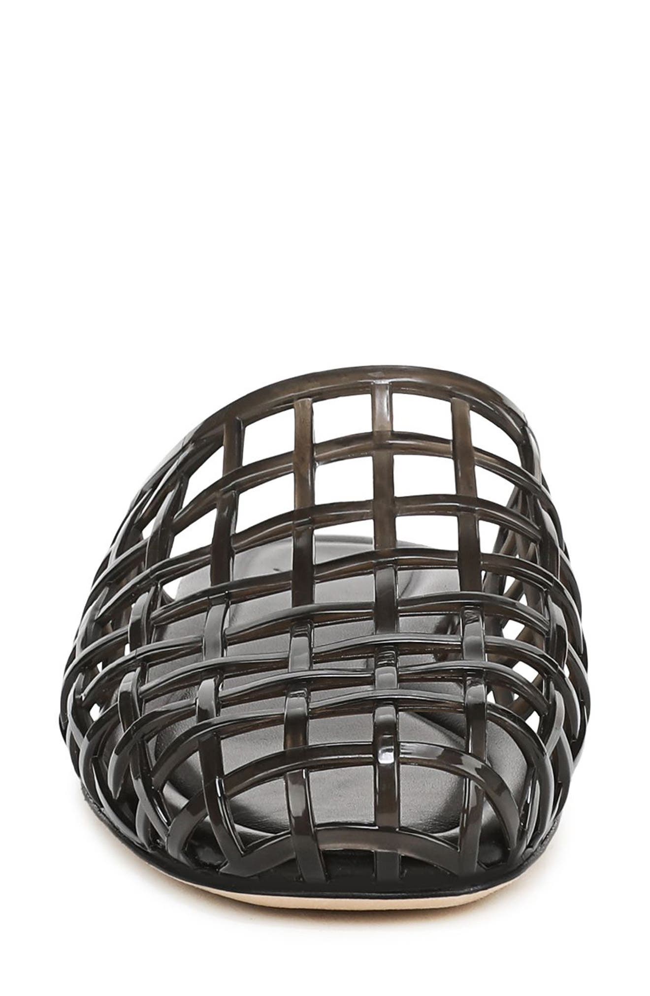 Vince Barcelona Jelly Cage Mule, Alternate, color, Black