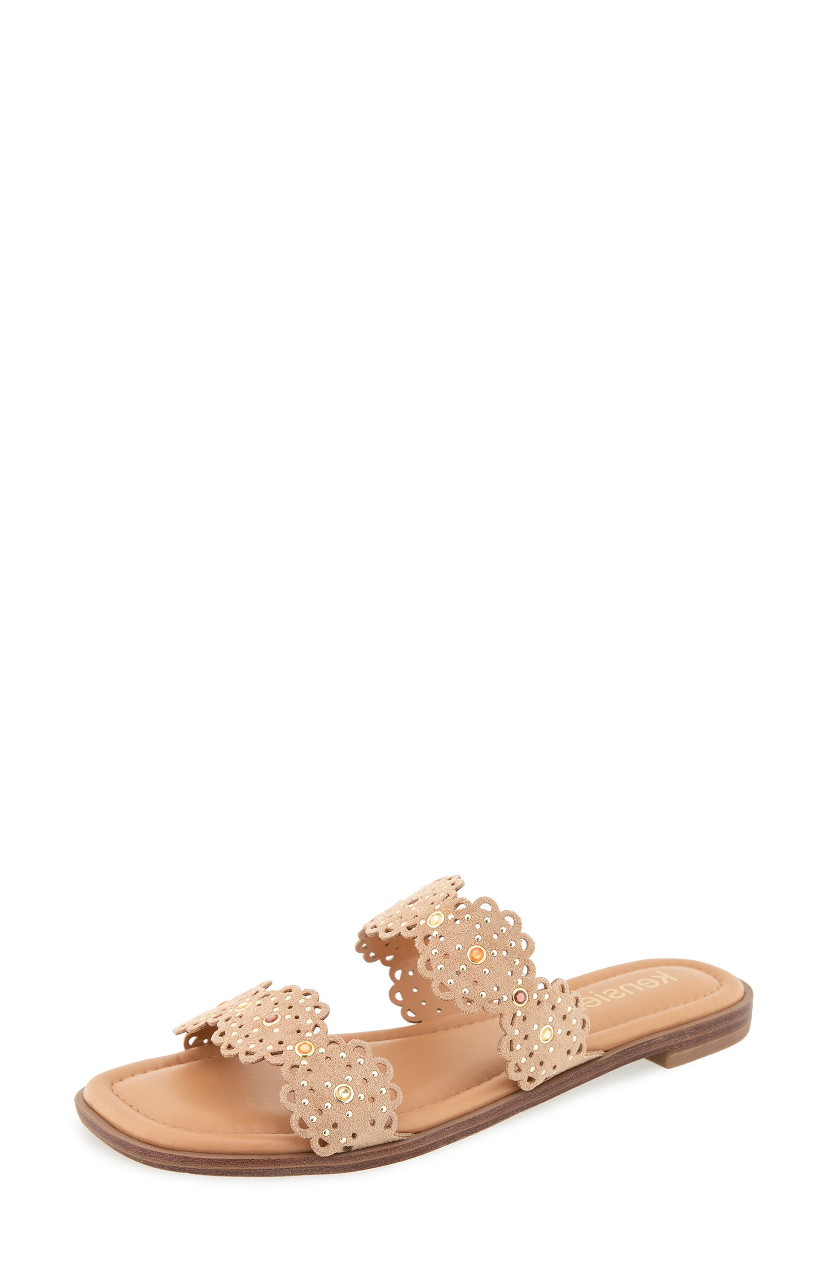 Kensie Reese Sandal, Alternate, color, Tan