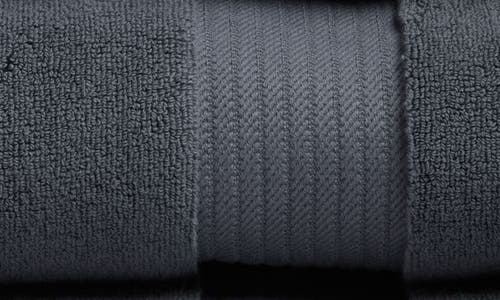 Nordstrom 6-piece Luxury Bath Towel, Hand Towel & Washcloth Set $166 Value In Grey Onyx