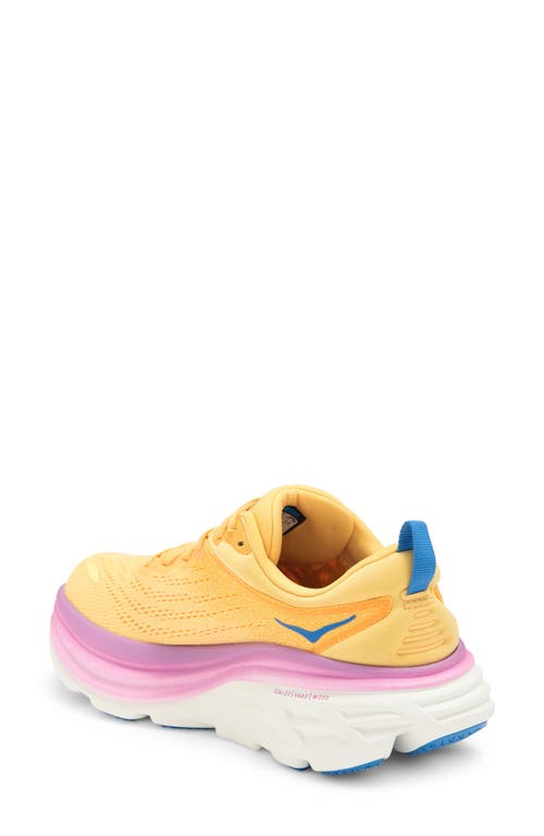 Hoka Bondi 8 Running Shoe In Yellow