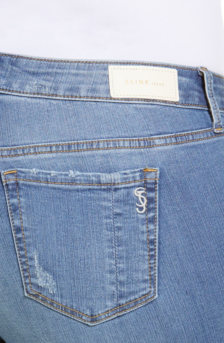 SLINK Jeans Ankle Denim Leggings, Alternate, color, Hazel