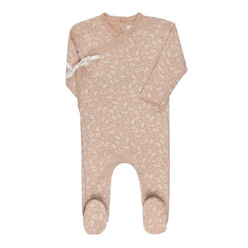 Ely's & Co. Modal French Terry Vine Collection In Pink