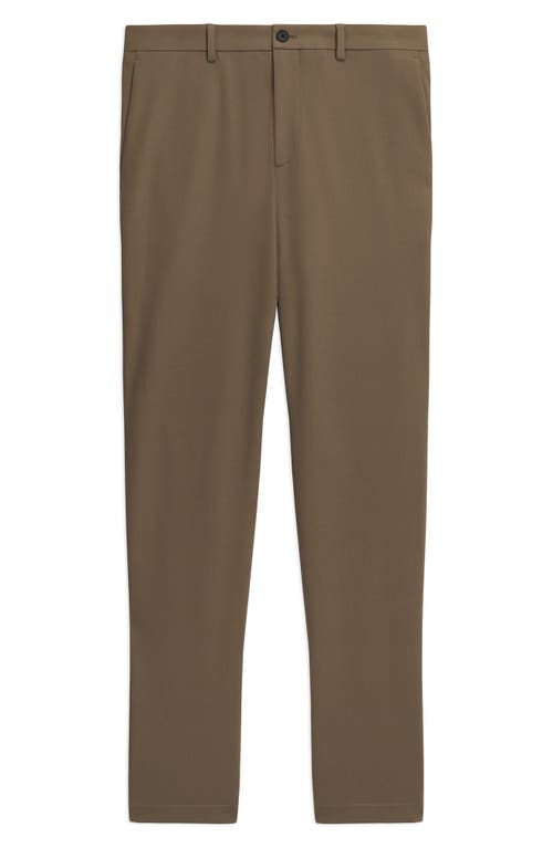 Theory Zaine Slim Straight Stretch Pants In Precision Ponte In Gray