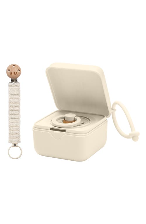BIBS Pacifier Box & Pacifier Clip Set