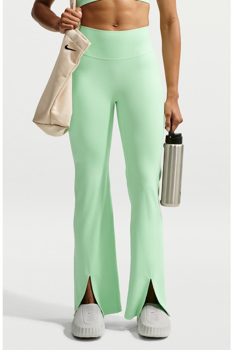 Zenvy Dri-FIT Flare Leggings, Main, color, CUCUMBER CALM/ COOL GREY