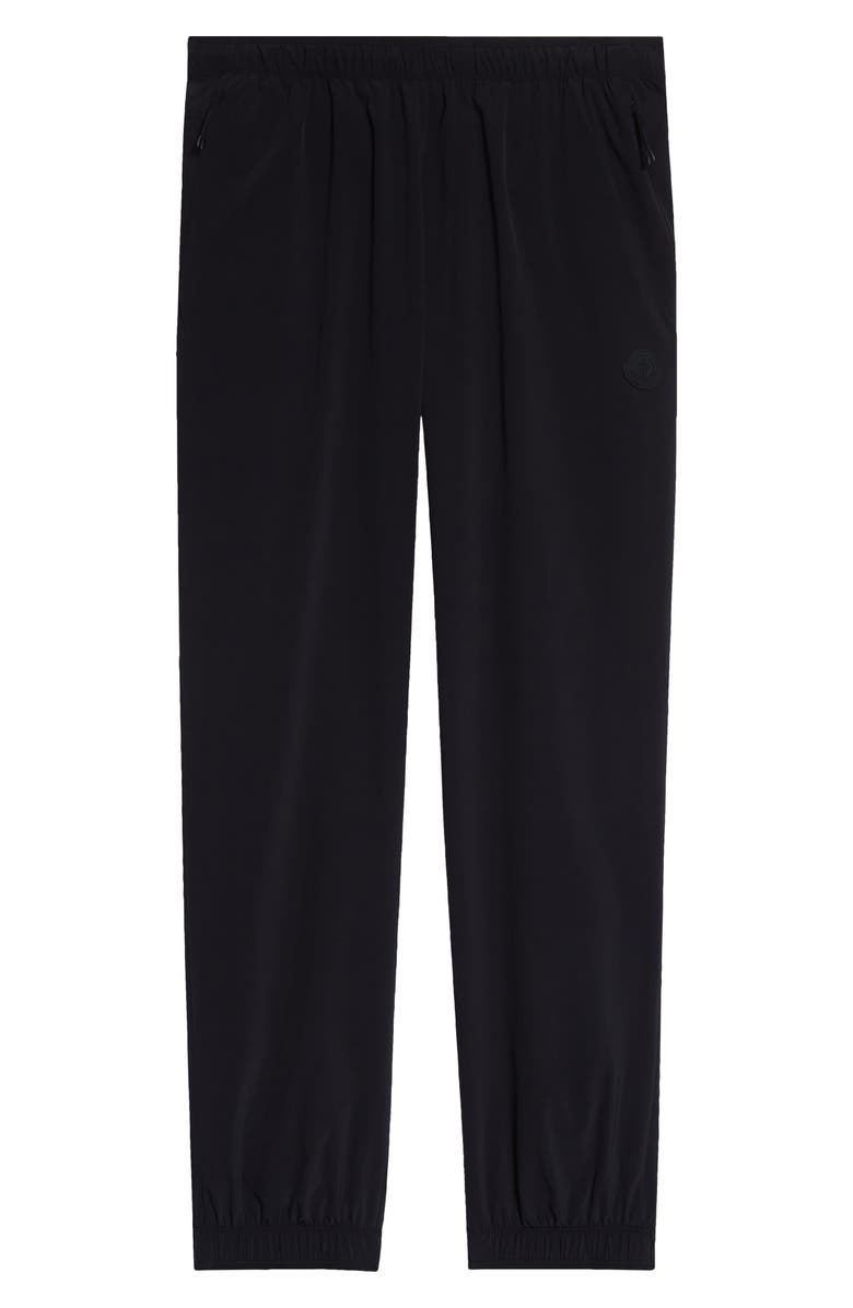 Moncler Cockerel Patch Joggers, Alternate, color, Black