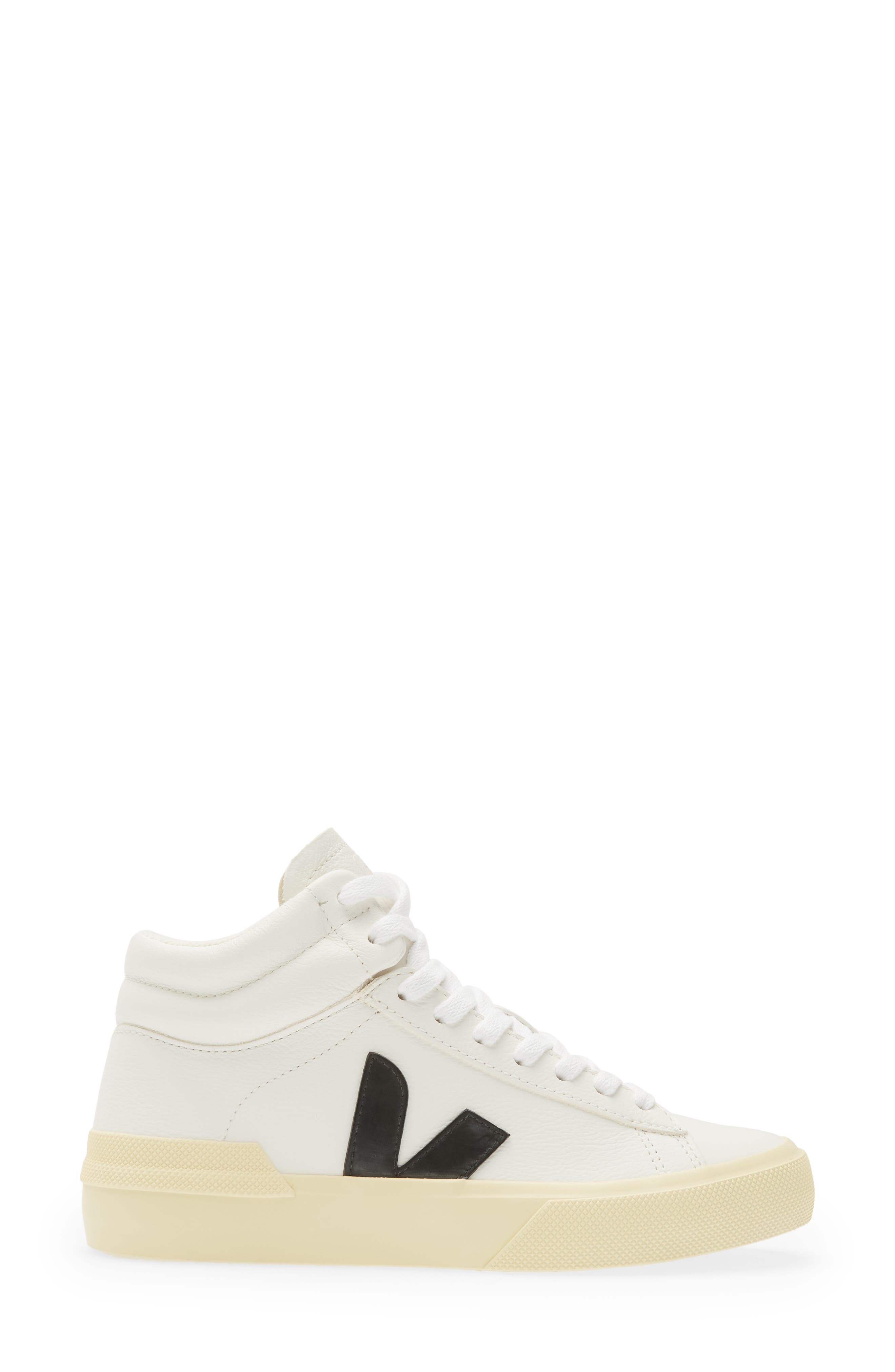 Minotaur High Top Sneaker, Alternate, color, EXTRA-WHITE BLACK BUTTER