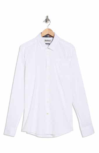 Barbour Lyle Tailored Fit Stretch Cotton Button-Up Shirt
