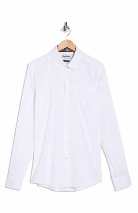 Barbour Lyle Tailored Fit Stretch Cotton Button-Up Shirt