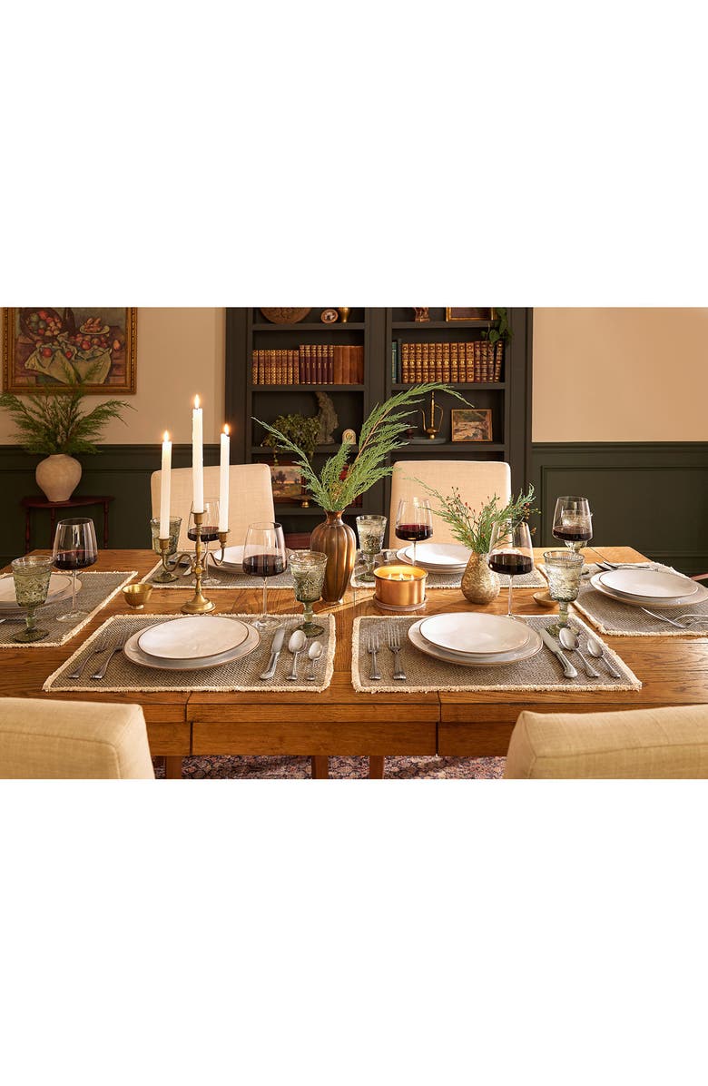 Fortessa Debutante Set of 6 Goblet Glasses, Alternate, color, Smoke Gray