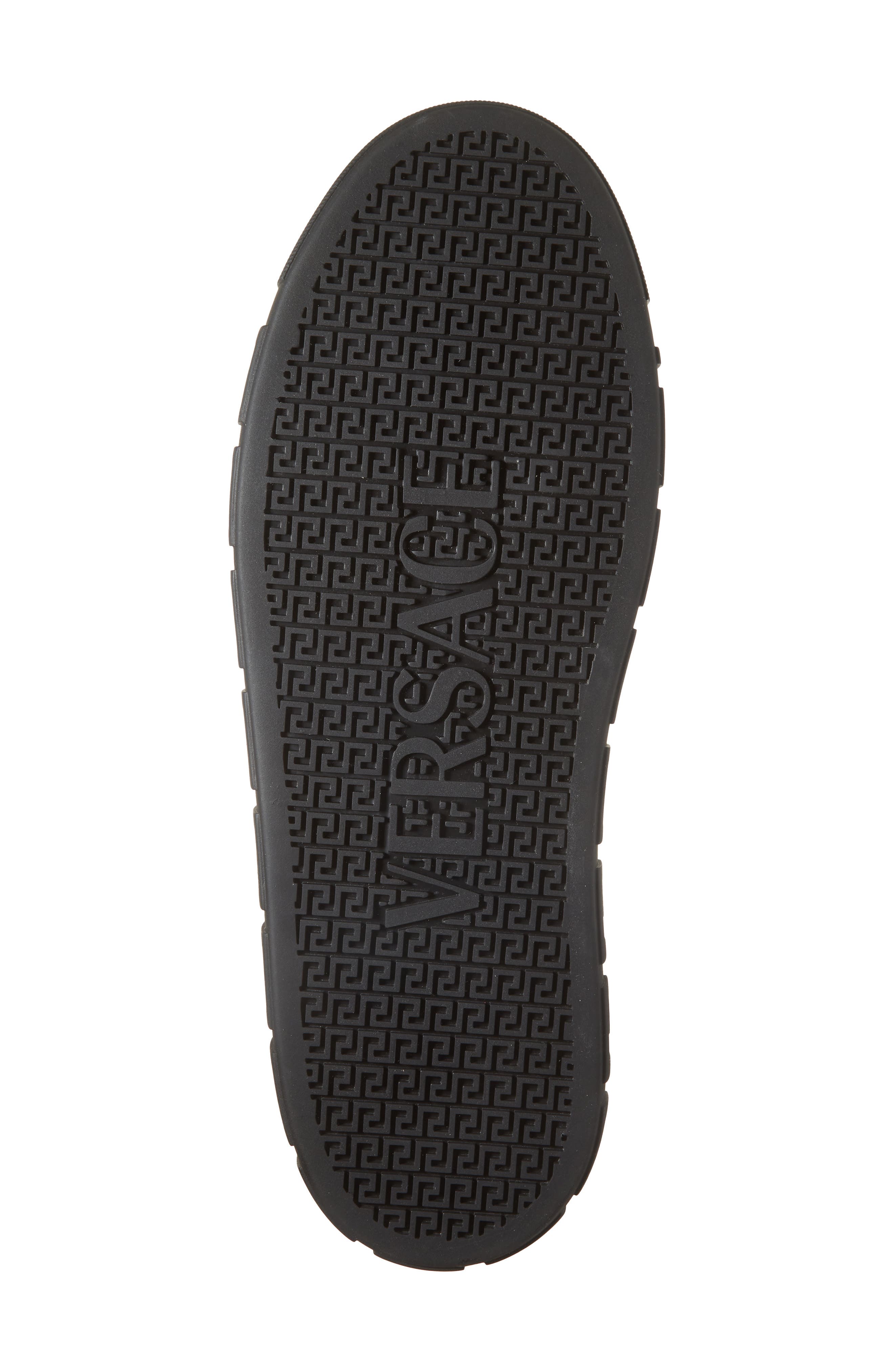 Versace Biggie Greca Low Top Sneaker, Alternate, color, Black Antracite Ruthenium