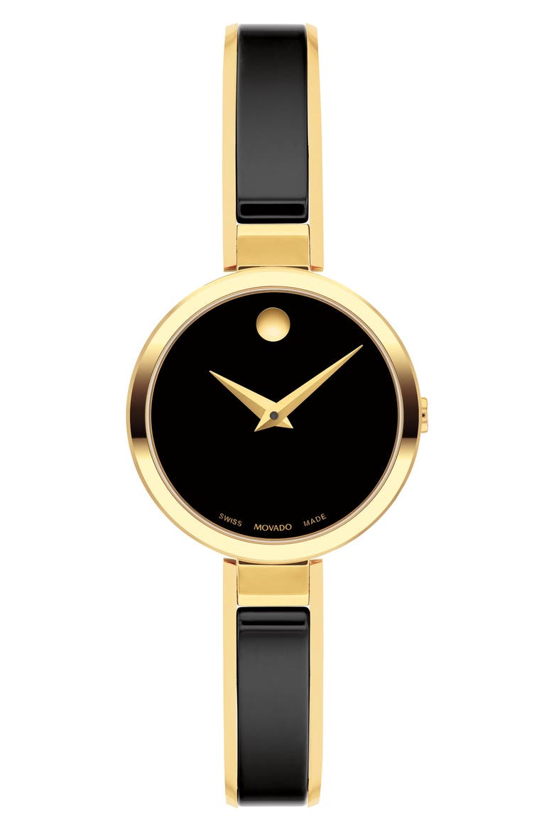 Moda Bracelet Watch, 24mm, Main, color, BLACK
