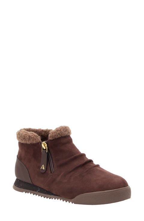 Rylah Bootie with Genuine Shearling Trim
