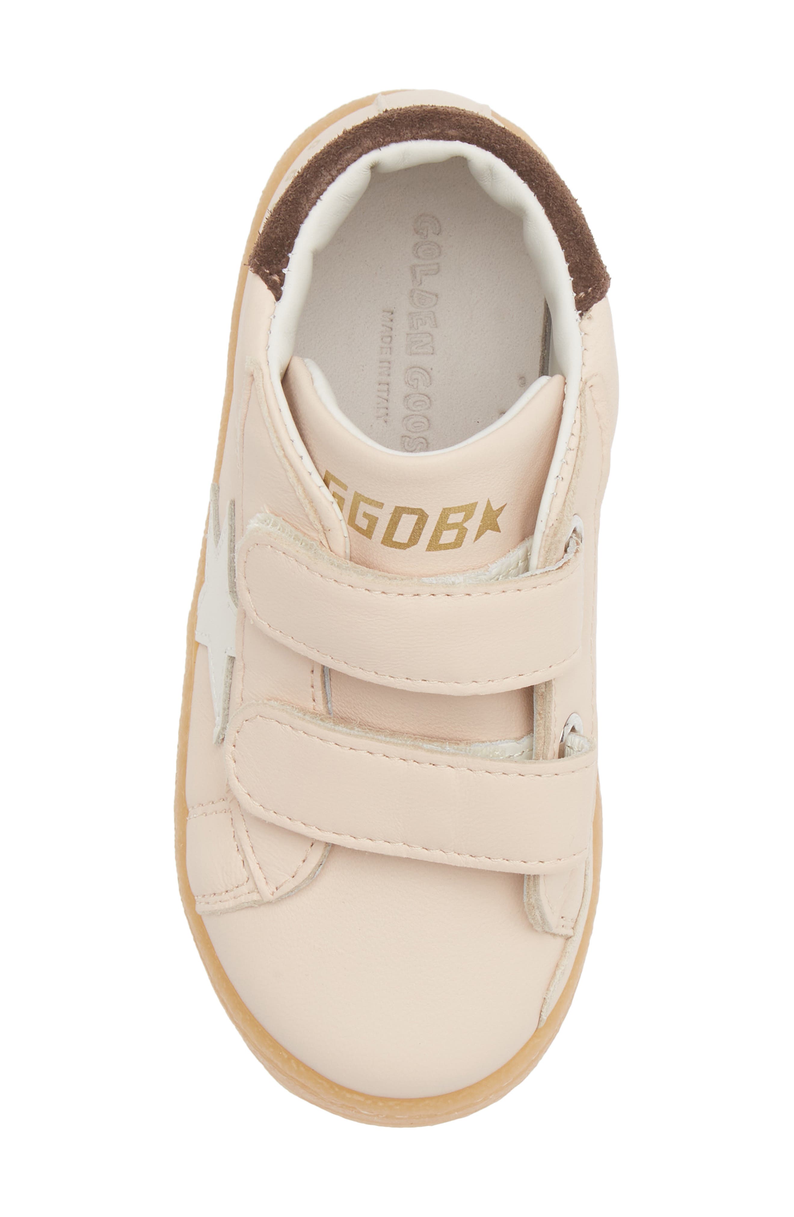 Kids' June Sneaker, Alternate, color, LIGHT PINK/ CREAM/ BROWN