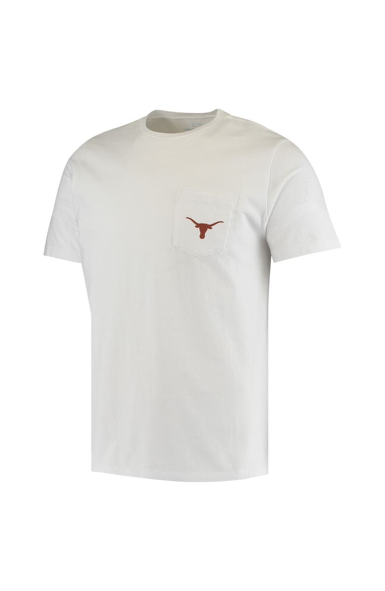 vineyard vines Men's Vineyard Vines White Texas Longhorns Football Whale T-Shirt, Alternate, color, 