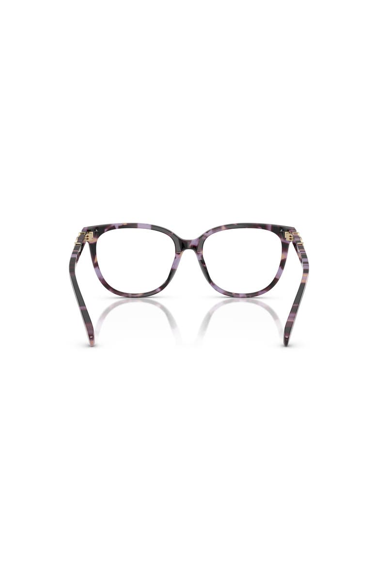 COACH 54mm Square optical glasses, Alternate, color, Violet